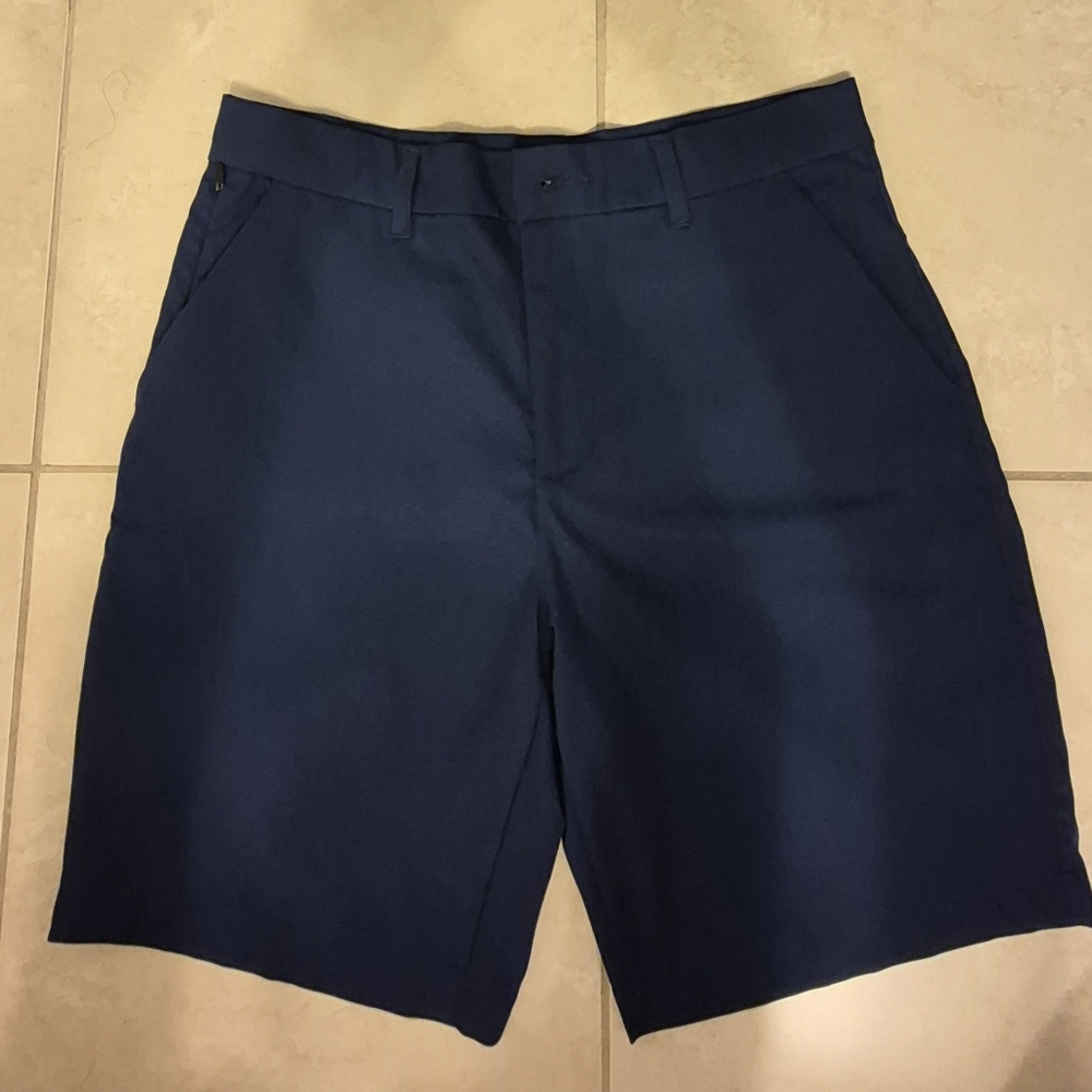 32 Degrees Men's Deep Blue Flat Front Shorts
